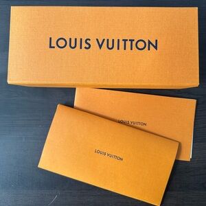 Louis Vuitton Orange and Cream Box Set